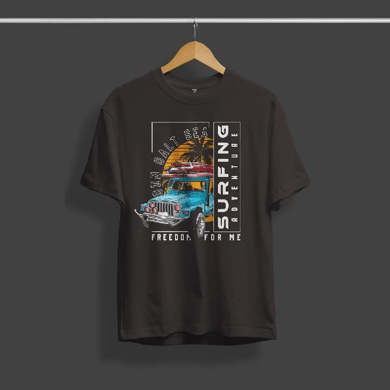 Value Pack Surfing Adventure Graphic Printed T-Shirt