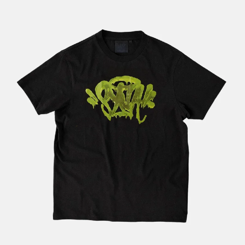 Syna Slime T-Shirt - Black/Green