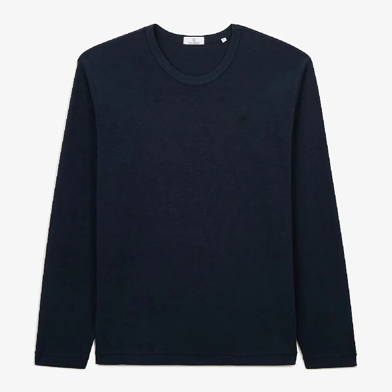 Slub long sleeve t-shirt