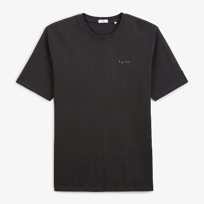 Teva anthracite embroidery t-shirt