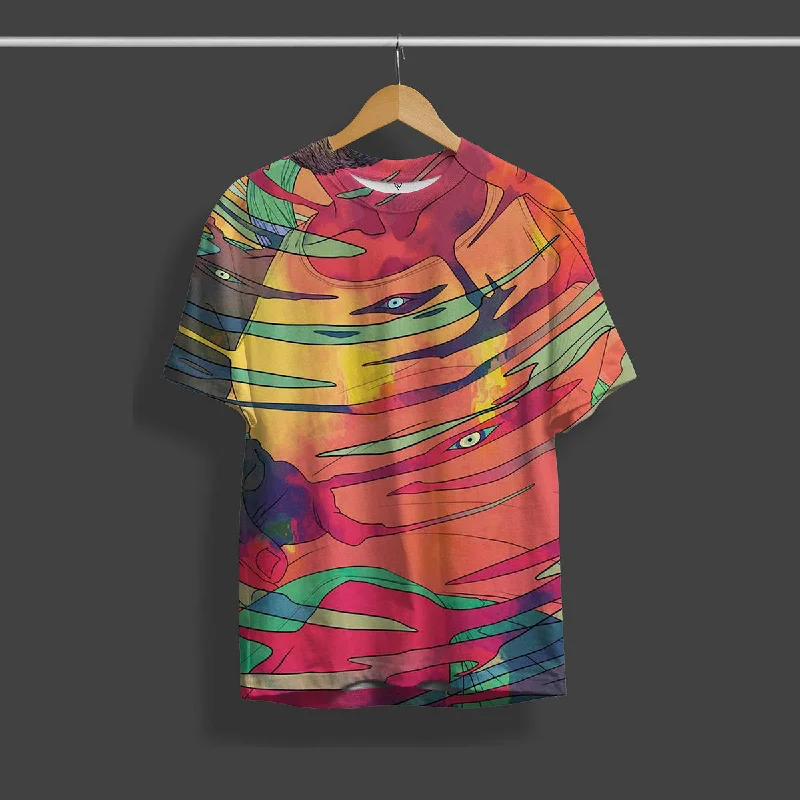 Act Now Third Eyes All Over Printed T-Shirt