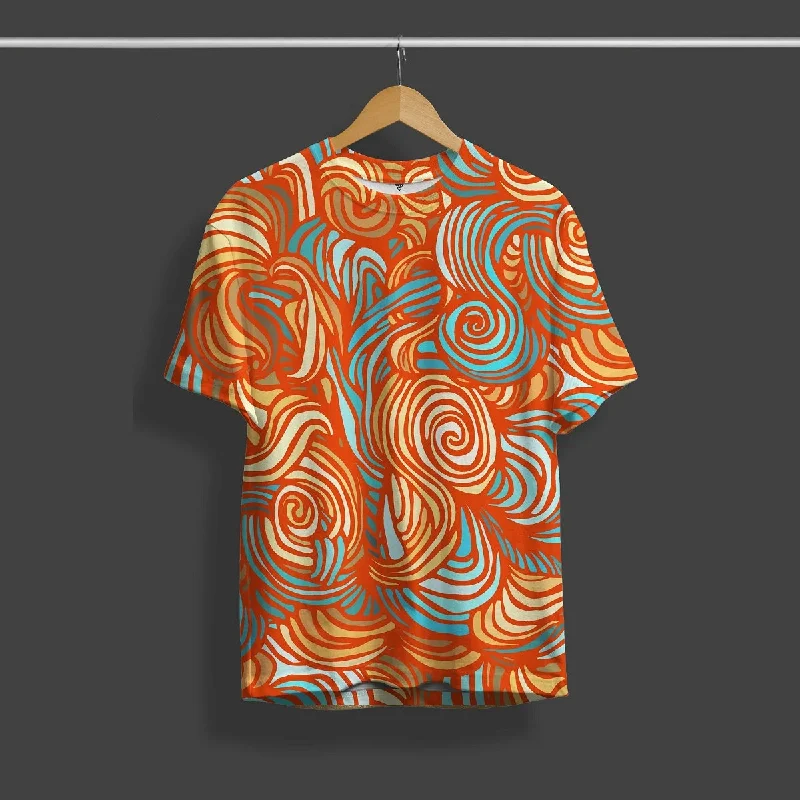 Great Deal Welcome to Wave Printed T-Shirt