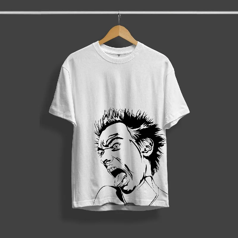 Unbeatable Prices White All Over Printed T-Shirt
