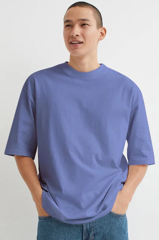 Buy More, Save More Wild Blue Oversized T-Shirt