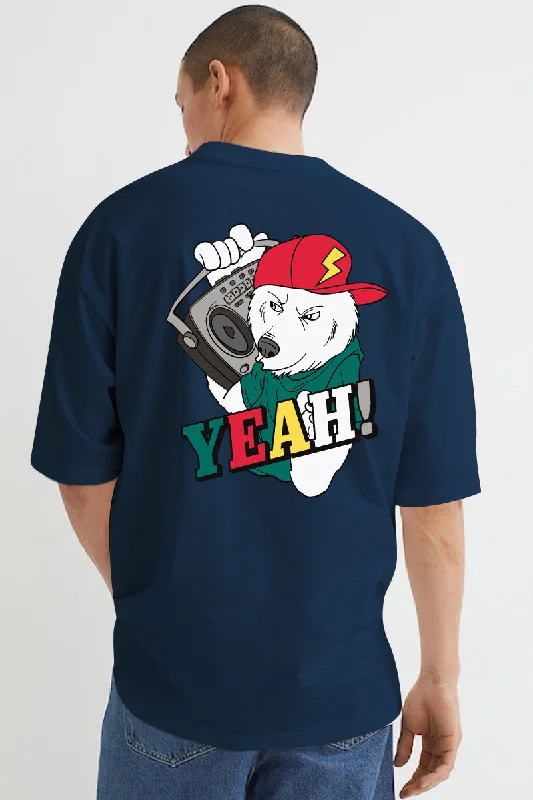 Bonus Savings Yeah! Blue Oversized Tee