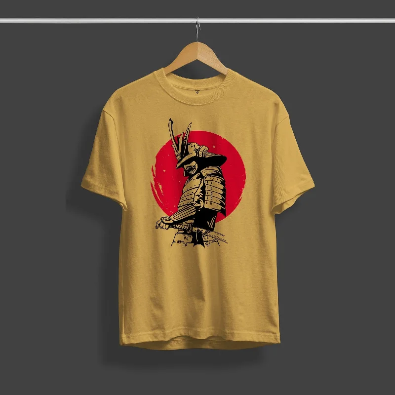 Weekend Deals to Make You Smile Yellow Cotton Graphic Printed T-Shirt